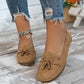 🔥Dernier jour 49% de réduction - Mocassins confortables et souples pour femmes, style vintage avec noeud