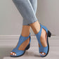 【🔥EU 35-43】👡2025 Nouvelle mode Chaussures à talons hauts romaines pour femmes.
