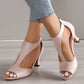 【🔥EU 35-43】👡2025 Nouvelle mode Chaussures à talons hauts romaines pour femmes.