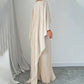 Robe Élégante Plissée Unique à Ourlet Irrégulier