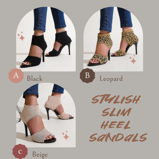 25 nouvelles sandales à talons aiguilles tendance pour l'été 💖 - 49 % de réduction