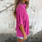 🌞Nouveau style d'été💐👗 Chemise décontractée ample de couleur unie pour femme