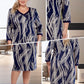 💐Vente chaude de printemps🔥Robe élégante à manches 3/4 pour femme
