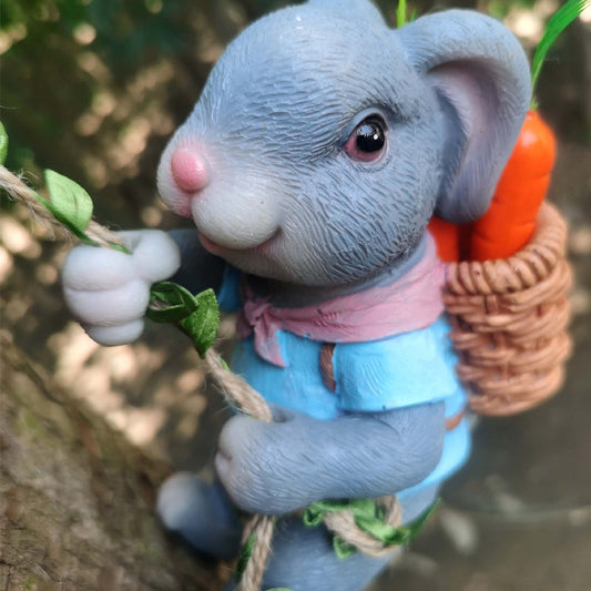 Corde d'escalade en résine pour lapin