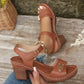 🔥Printemps/été - 52% de réduction👠Sandales à talons hauts pour femmes