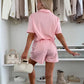 [Livraison gratuite] Costume deux pièces pour femme d'été super confortable