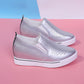🔥【34-41】Chaussures décontractées pour femmes été 2025 en cuir souple et semelle épaisse
