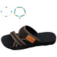 Sandales plates confortables à bout ouvert pour pieds larges