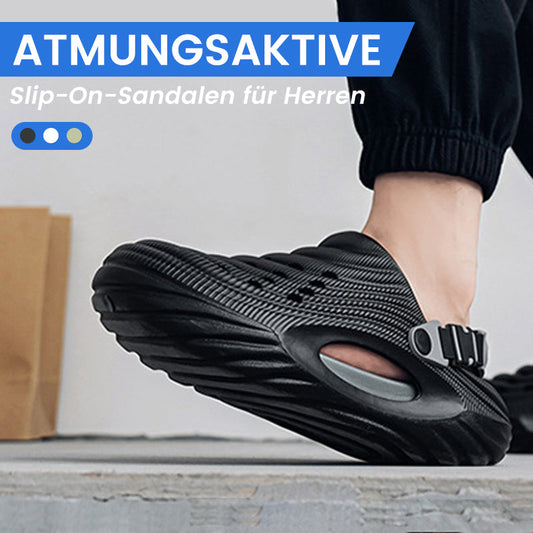 Sandales slip-on respirantes pour hommes👣 Deux façons de porter une paire de chaussures👣