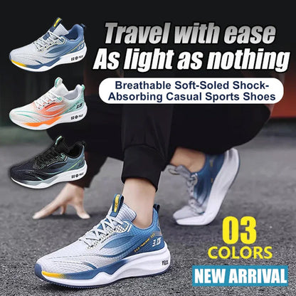 Chaussures de Sport Décontractées Respirantes à Semelle Souple Absorbant les Chocs