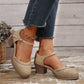 Sandales rétro en maille pour femmes
