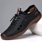 Chaussures de randonnée creuses en cuir souple