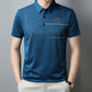 T-shirt ample, cool et respirant avec col à revers pour homme