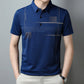 T-shirt ample, cool et respirant avec col à revers pour homme