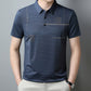 T-shirt ample, cool et respirant avec col à revers pour homme