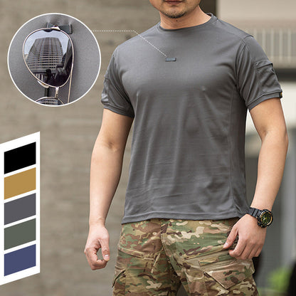 Men’s Outdoor Tactical Quick-Dry Breathable Short Sleeve T-Shirt
