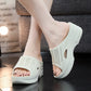 Chaussons compensés tendance et antidérapants pour femmes