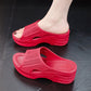 Chaussons compensés tendance et antidérapants pour femmes