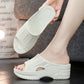 Chaussons compensés tendance et antidérapants pour femmes