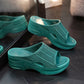 Chaussons compensés tendance et antidérapants pour femmes