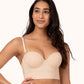 Le soutien-gorge sans bretelles à dos bas