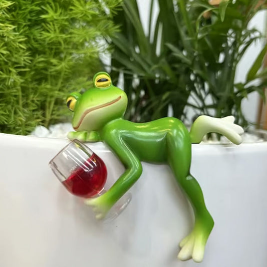 🐸Vente de printemps, 49 % de réduction🍃Décorations de pots de fleurs en forme de grenouille