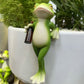 🐸Vente de printemps, 49 % de réduction🍃Décorations de pots de fleurs en forme de grenouille
