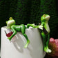 🐸Vente de printemps, 49 % de réduction🍃Décorations de pots de fleurs en forme de grenouille