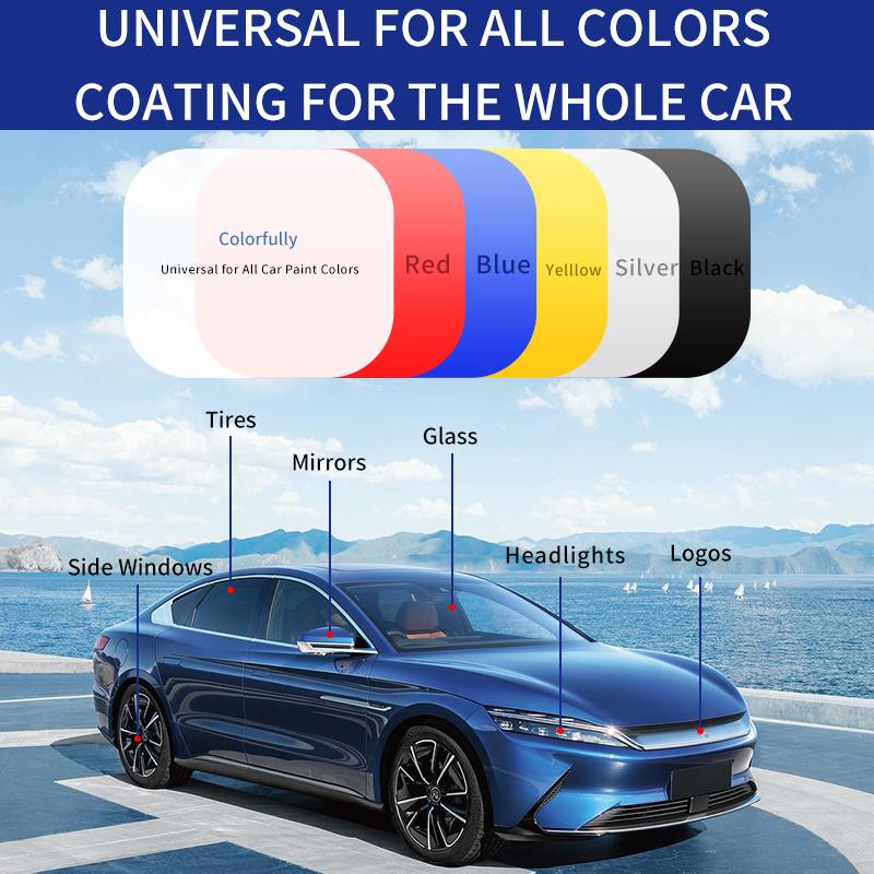 🚗 50% OFF! ✨Quick Acting Car Coating Agent Spray, Instant Mirror Shine Long Lasting Paint Protection Spray, Free Cleaning Towel Included