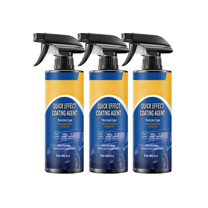 🚗 50% OFF! ✨Quick Acting Car Coating Agent Spray, Instant Mirror Shine Long Lasting Paint Protection Spray, Free Cleaning Towel Included