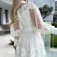 ✨Robes sexy en dentelle à manches longues pour femmes