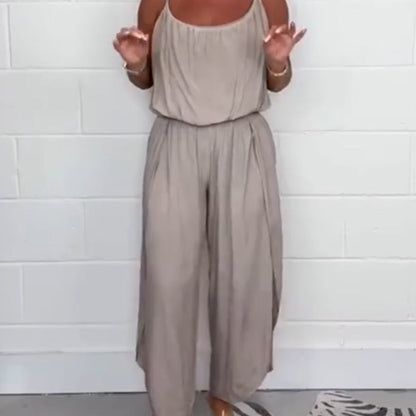 ❤️Combinaison camisole ample et décontractée pour femme