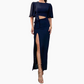 🌸💐Robe midi dos nu avec découpe à la taille et fente💥💥Offre à durée limitée : 50 % de réduction sur les commandes