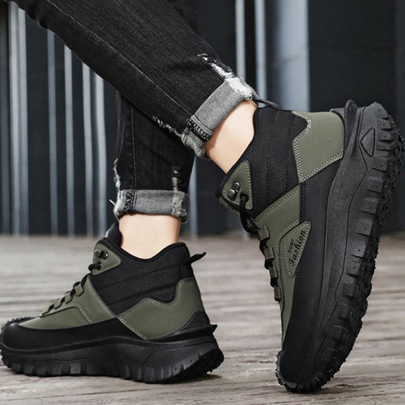 Bottes de randonnée rétro - Imperméables et adaptées à l'extérieur