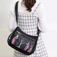 Sac à bandoulière imprimé tendance avec une grande capacité