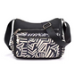 Sac à bandoulière imprimé tendance avec une grande capacité