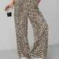 🍉🍉Pantalon large à imprimé léopard à la mode pour femme