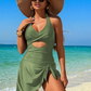 🌺Maillot de bain de plage sexy avec liens sur les côtés🩱