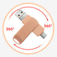 Clé USB multi-interface 4-en-1 (téléphone/PC)