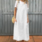 Robe pour femme avec bretelles réglables et poches