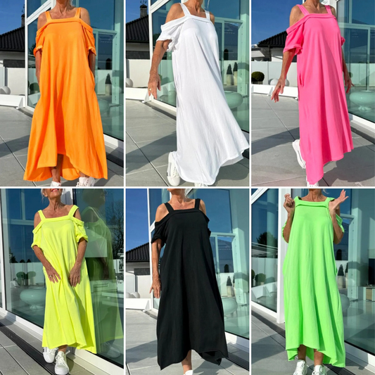 Offre d'été : 50% de réduction🔥Robe décontractée sans bretelles pour femmes