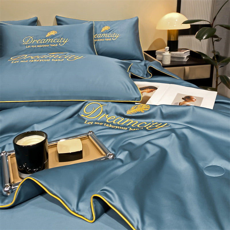 🌞Summer Sale 50% OFF🔥Washable, Cooling 4-piece Bedding Set