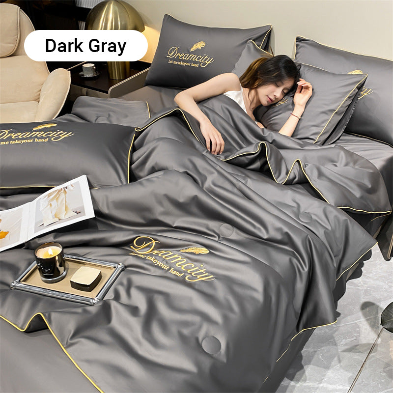 🌞Summer Sale 50% OFF🔥Washable, Cooling 4-piece Bedding Set