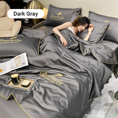 🌞Summer Sale 50% OFF🔥Washable, Cooling 4-piece Bedding Set