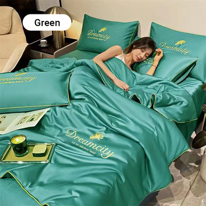 🌞Summer Sale 50% OFF🔥Washable, Cooling 4-piece Bedding Set