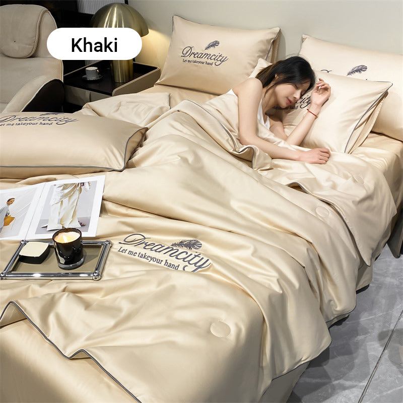 🌞Summer Sale 50% OFF🔥Washable, Cooling 4-piece Bedding Set