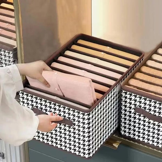 📦 ACHETEZ 2, OFFERT 1 ! 🏠 Boîte de Rangement Vêtements Pliable – Structure Renforcée, Poignées Solides & Gain de Place Immédiat 👗