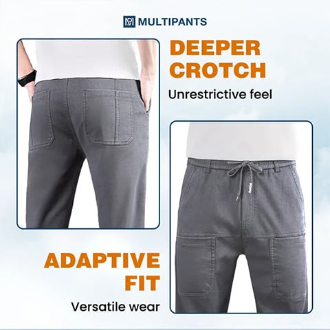 Hot Sale 50% OFF🏆MultiPants – High Stretch Multi-pocket Durable Cargo Pants