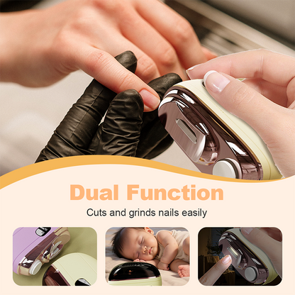 📢📢50% DE RÉDUCTION !! ⏰Coupe-ongles et polisseur électrique intelligent 2-en-1🌟