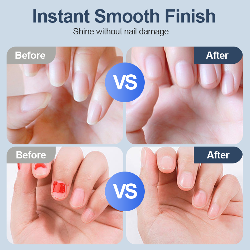 🔥 50% DE RÉDUCTION ! ✨ Ponceuse à Ongles Auto - 3 Vitesses Réglables, Silencieuse, LED Integrée pour Soin Précise 💅✨